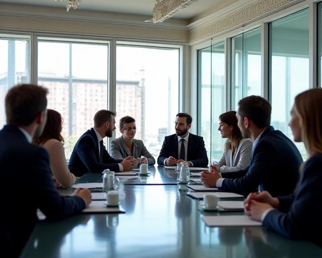 Strategic collaboration in a classic London office